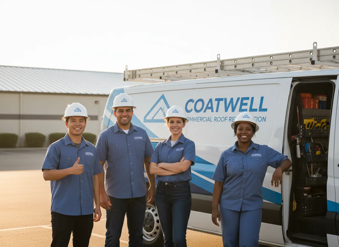 Commercial roof coating company in Auberry, CA